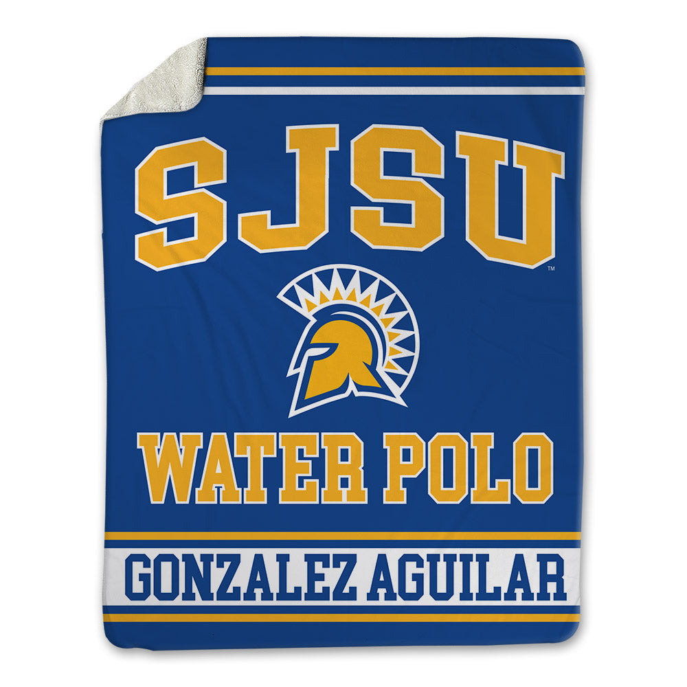 SJSU - NCAA Women's Water Polo : Sally Gonzalez Aguilar - Blanket-0