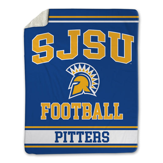 SJSU - NCAA Football : Nassir Pitters - Blanket-0