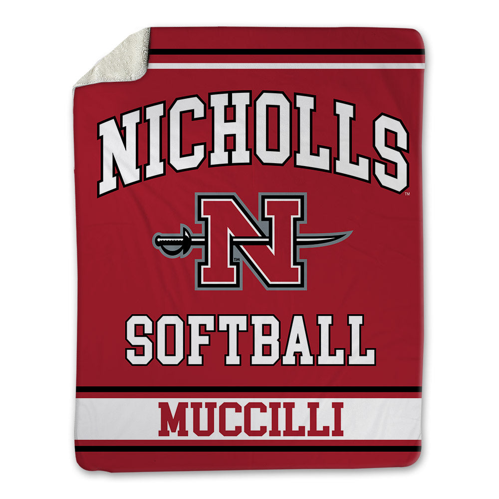 Nicholls State - NCAA Softball : Carmella Muccilli - Blanket-0