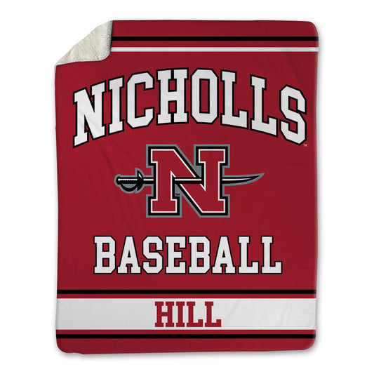 Nicholls State - NCAA Baseball : Dalton Hill - Blanket-0