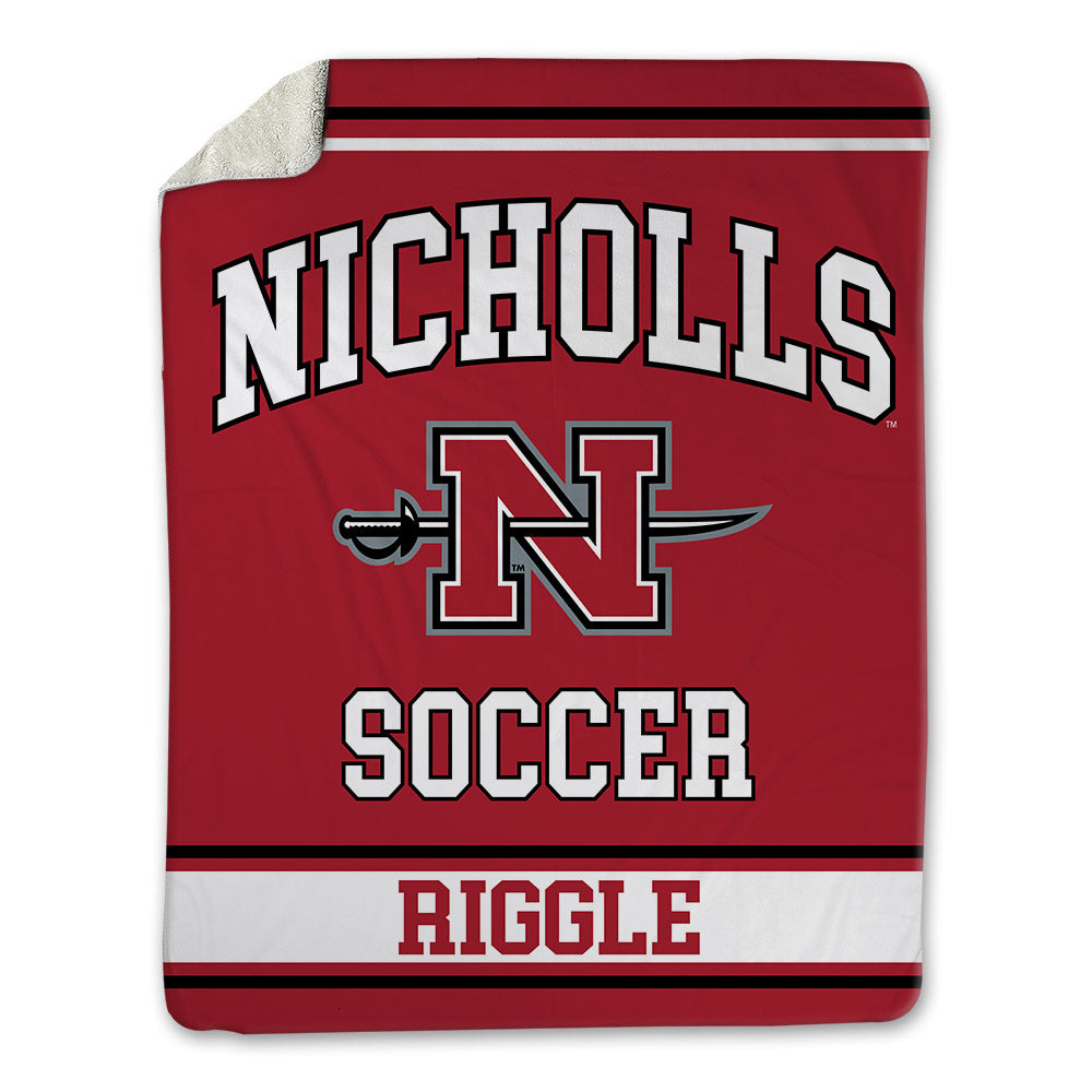 Nicholls State - NCAA Women's Soccer : Mylea Riggle - Blanket-0