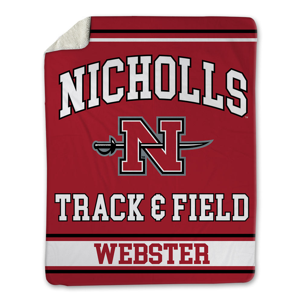 Nicholls State - NCAA Men's Track & Field : Kyshun Webster - Blanket-0