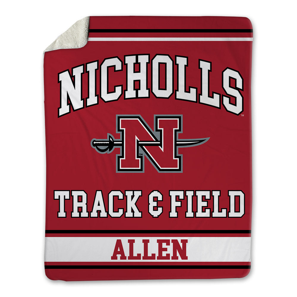 Nicholls State - NCAA Women's Track & Field : Alaila Allen - Blanket-0