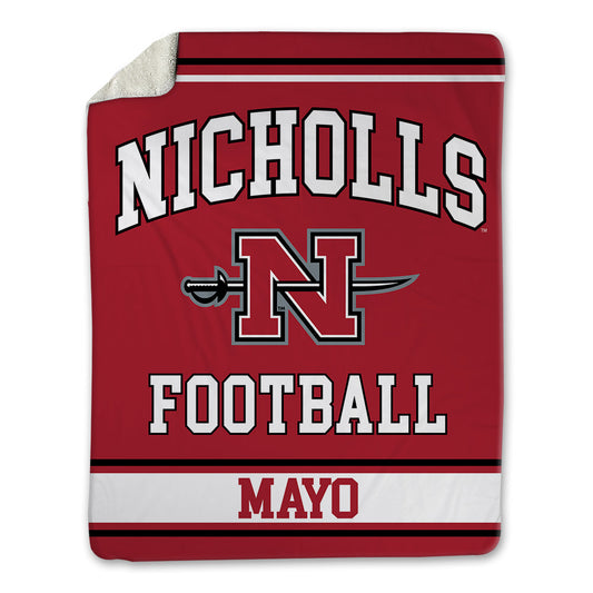 Nicholls State - NCAA Football : MarcQues Mayo - Blanket-0