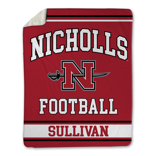 Nicholls State - NCAA Football : Laurence Sullivan - Blanket-0
