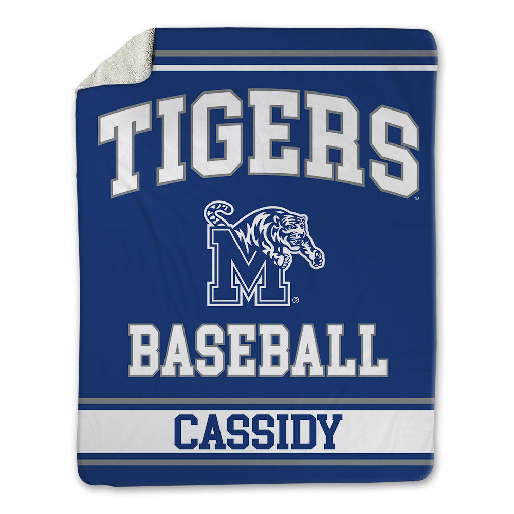 Memphis - NCAA Baseball : Trae Cassidy - Blanket-0