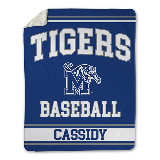Memphis - NCAA Baseball : Trae Cassidy - Blanket-0