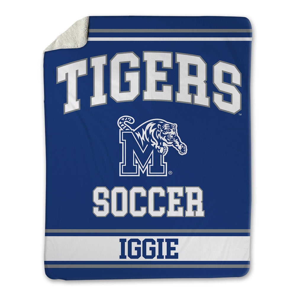 Memphis - NCAA Men's Soccer : Iggie Escamilla - Blanket-0