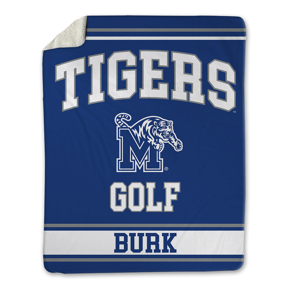 Memphis - NCAA Men's Golf : Blane Burk - Blanket-0