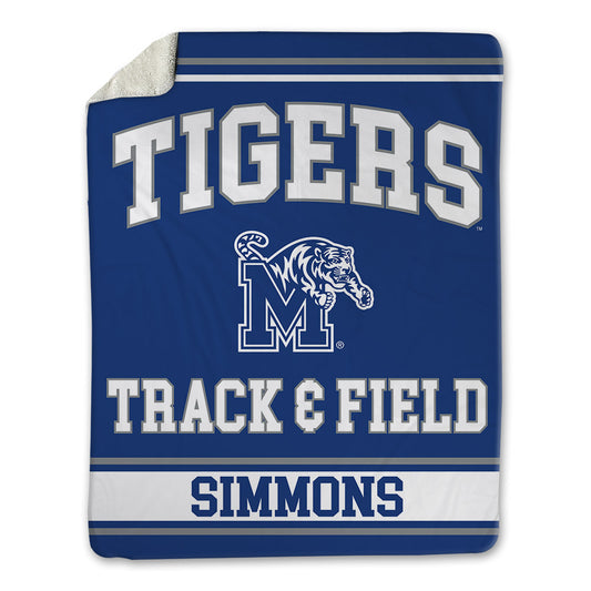 Memphis - NCAA Women's Track & Field : Riley Simmons - Blanket-0