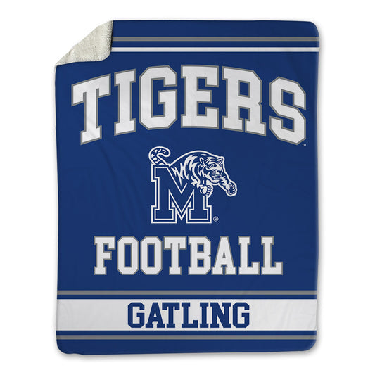 Memphis - NCAA Football : Jacari Gatling - Blanket-0