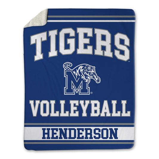 Memphis - NCAA Women's Volleyball : Janyah Henderson - Blanket-0