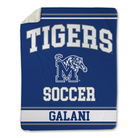 Memphis - NCAA Women's Soccer : Ava Galani - Blanket-0