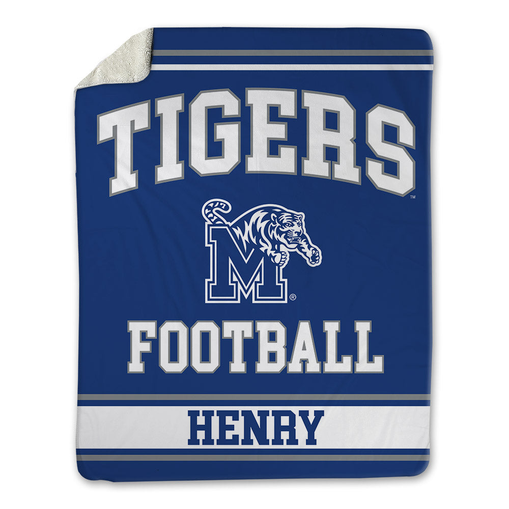 Memphis - NCAA Football : Keonde Henry - Blanket-0