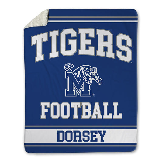 Memphis - NCAA Football : Bryce Dorsey - Blanket-0