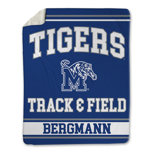 Memphis - NCAA Women's Track & Field : Mi'Asia Bergmann - Blanket-0