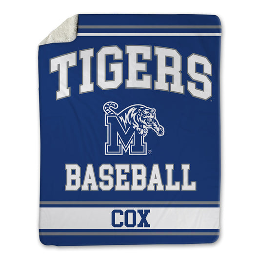 Memphis - NCAA Baseball : Seth Cox - Blanket-0