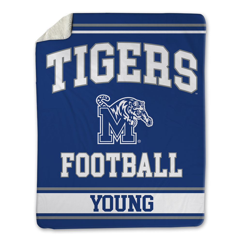Memphis - NCAA Football : Jonathan Young - Blanket-0