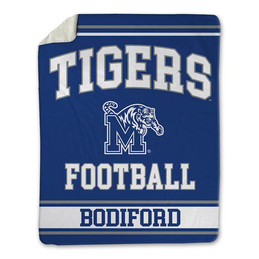 Memphis - NCAA Football : Makari Bodiford - Blanket-0