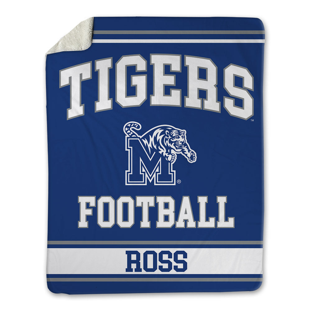 Memphis - NCAA Football : Christian Ross - Blanket-0