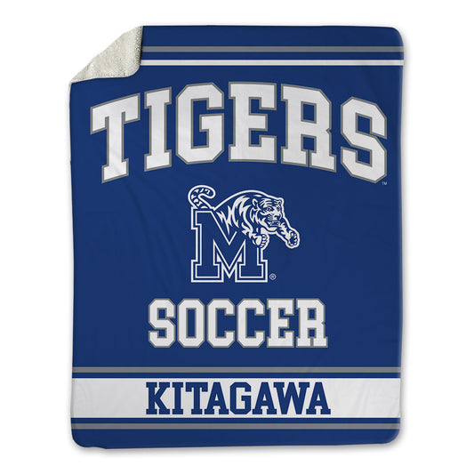 Memphis - NCAA Women's Soccer : Ai Kitagawa - Blanket-0