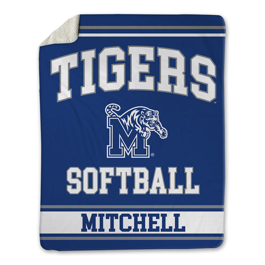 Memphis - NCAA Softball : Jaila Mitchell - Blanket-0