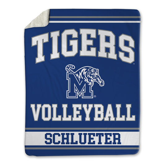 Memphis - NCAA Women's Volleyball : Abigail Schlueter - Blanket-0