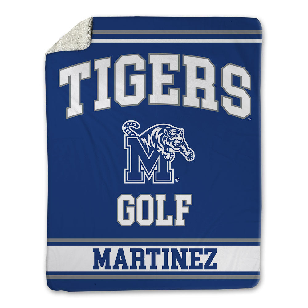 Memphis - NCAA Men's Golf : Curro Martinez - Blanket-0