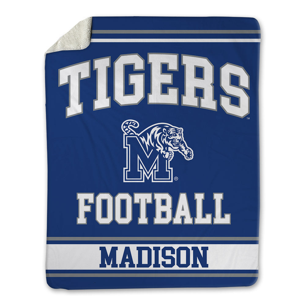 Memphis - NCAA Football : JaQuentin Madison - Blanket-0
