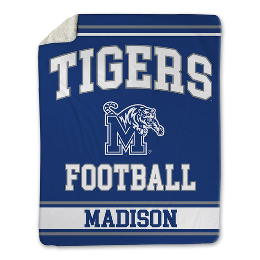 Memphis - NCAA Football : JaQuentin Madison - Blanket-0