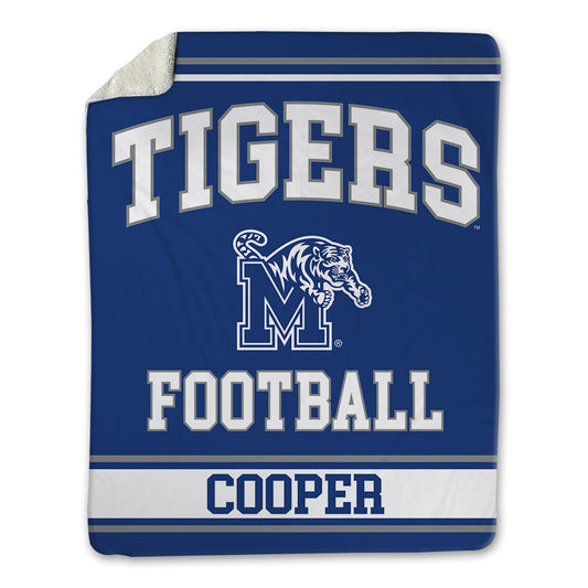 Memphis - NCAA Football : Omarion Cooper - Blanket-0