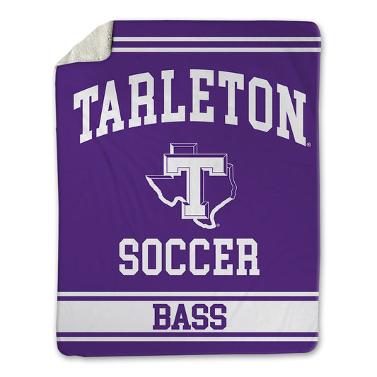 Tarleton State - NCAA Women's Soccer : Jaycie Bass - Blanket-0