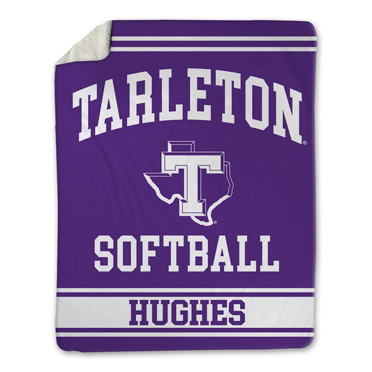 Tarleton State - NCAA Softball : Haley Hughes - Blanket-0