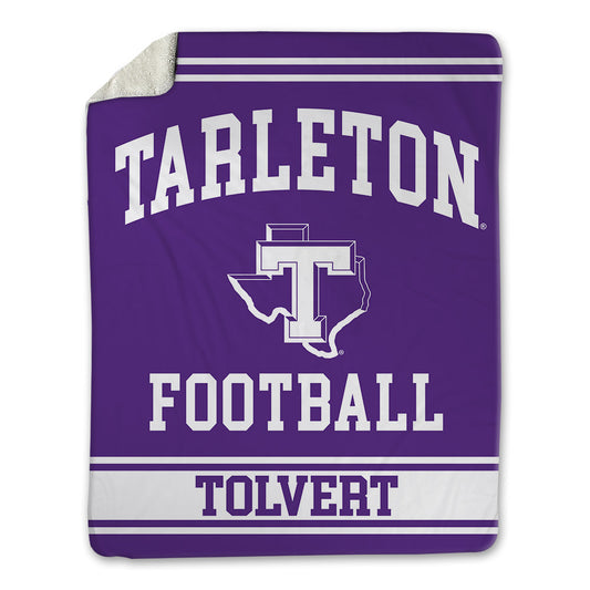 Tarleton State - NCAA Football : Brandon Tolvert - Blanket-0