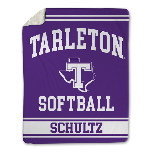 Tarleton State - NCAA Softball : Casey Schultz - Blanket-0