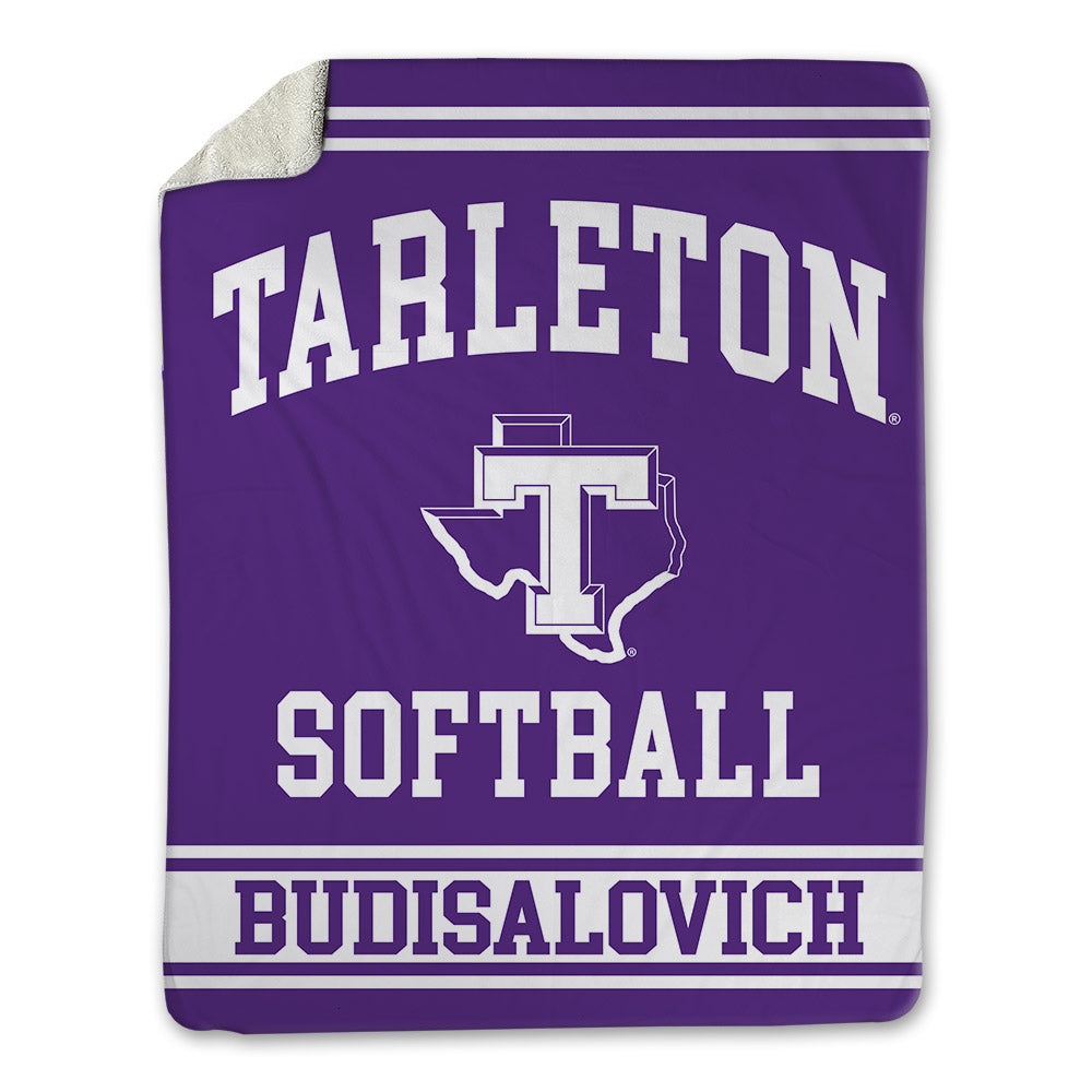 Tarleton State - NCAA Softball : Alyssa Budisalovich - Blanket-0
