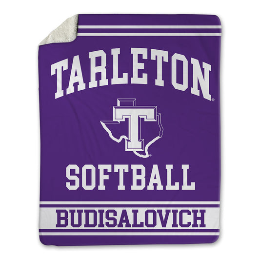 Tarleton State - NCAA Softball : Alyssa Budisalovich - Blanket-0