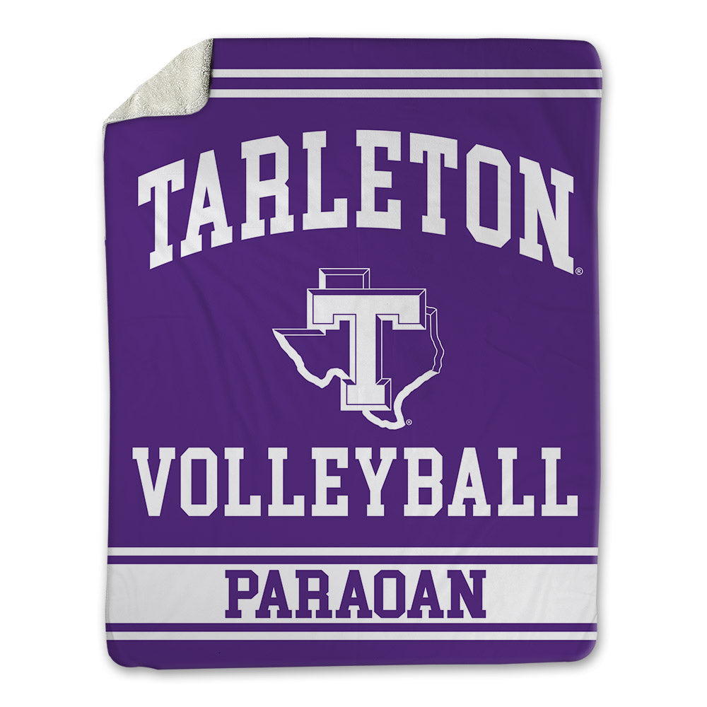 Tarleton State - NCAA Women's Volleyball : Leila Paraoan - Blanket-0