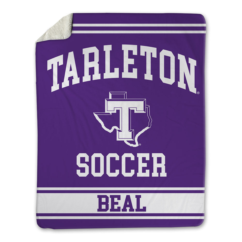 Tarleton State - NCAA Women's Soccer : DawnJay Beal - Blanket-0