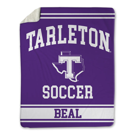 Tarleton State - NCAA Women's Soccer : DawnJay Beal - Blanket-0