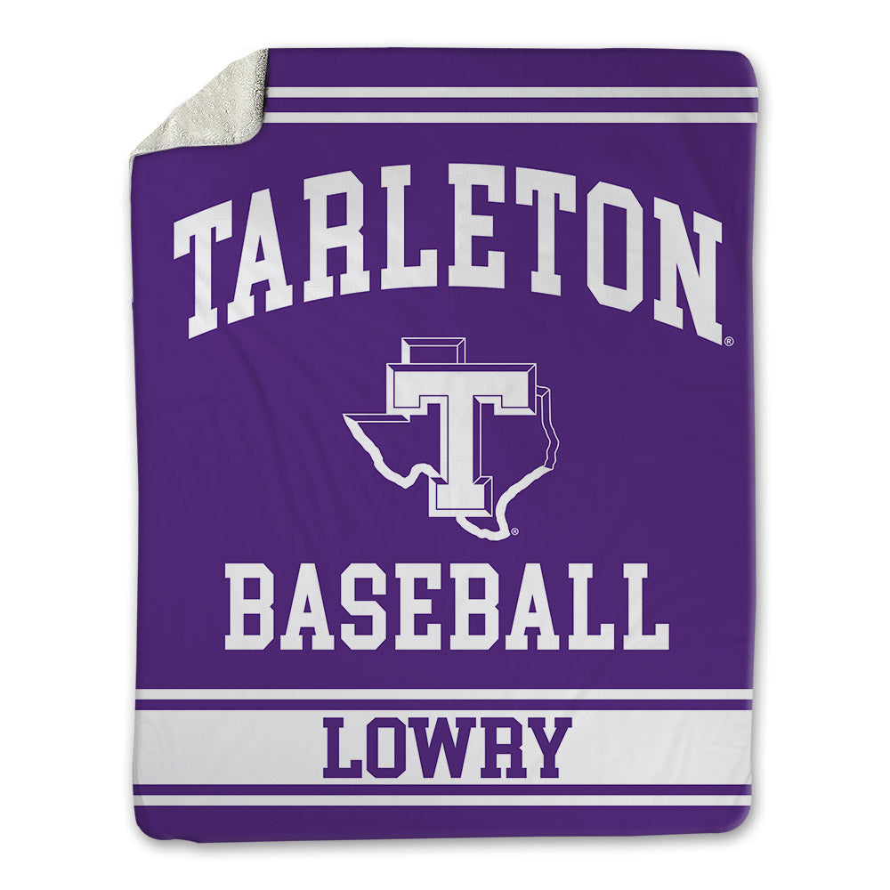 Tarleton State - NCAA Baseball : Cort Lowry - Blanket-0