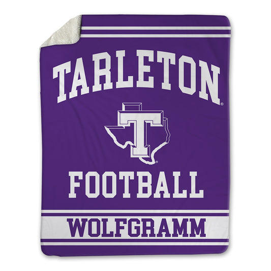 Tarleton State - NCAA Football : Vililami Wolfgramm - Blanket-0