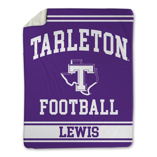 Tarleton State - NCAA Football : Caleb Lewis - Blanket-0