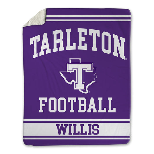 Tarleton State - NCAA Football : Marquis Willis - Blanket-0