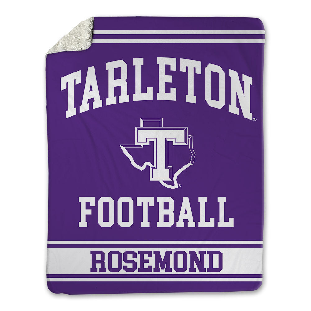 Tarleton State - NCAA Football : Deangelo Rosemond - Blanket-0