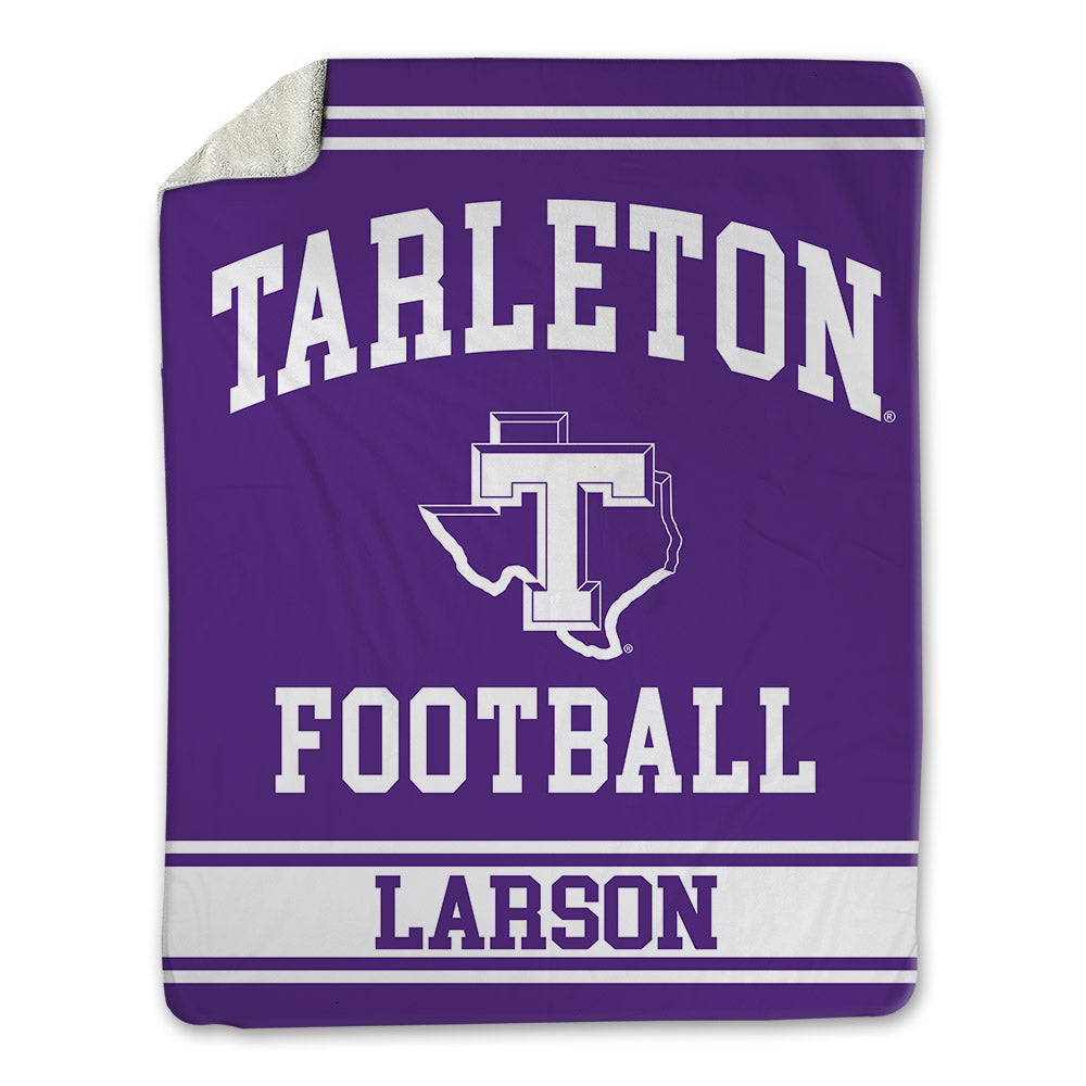Tarleton State - NCAA Football : Brad Larson - Blanket-0