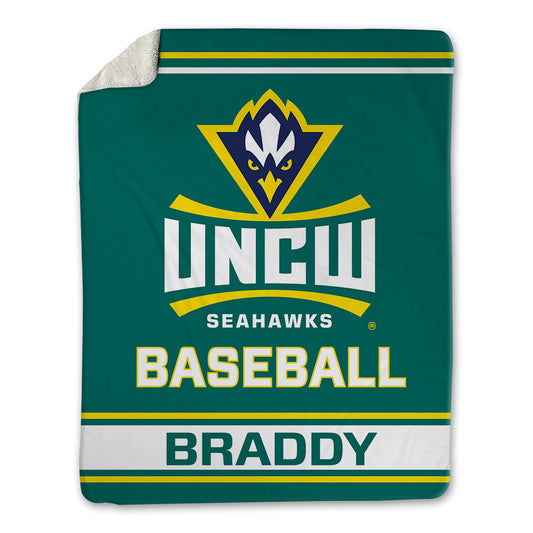 UNC Wilmington - NCAA Baseball : Porter Braddy - Blanket-0