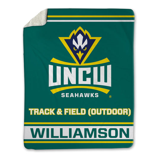 UNC Wilmington - NCAA Women's Track & Field : Makaila Williamson - Blanket-0