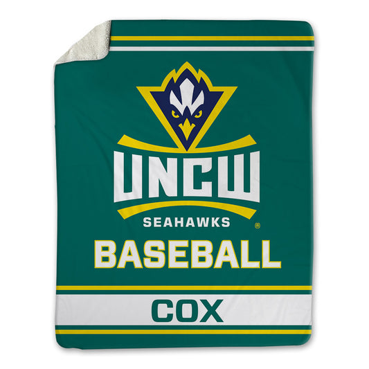 UNC Wilmington - NCAA Baseball : Baker Cox - Blanket-0