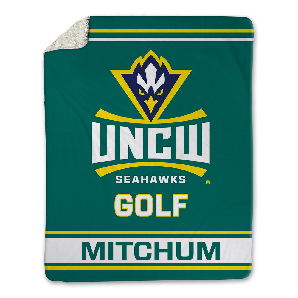 UNC Wilmington - NCAA Men's Golf : Gray Mitchum - Blanket-0